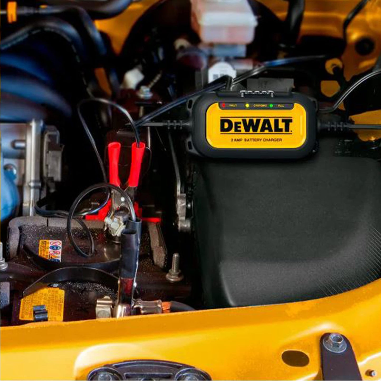 DEWALT DXAEC2 DXAEC2 Cargador y mantenedor Profesional de 2 amperios para automóviles