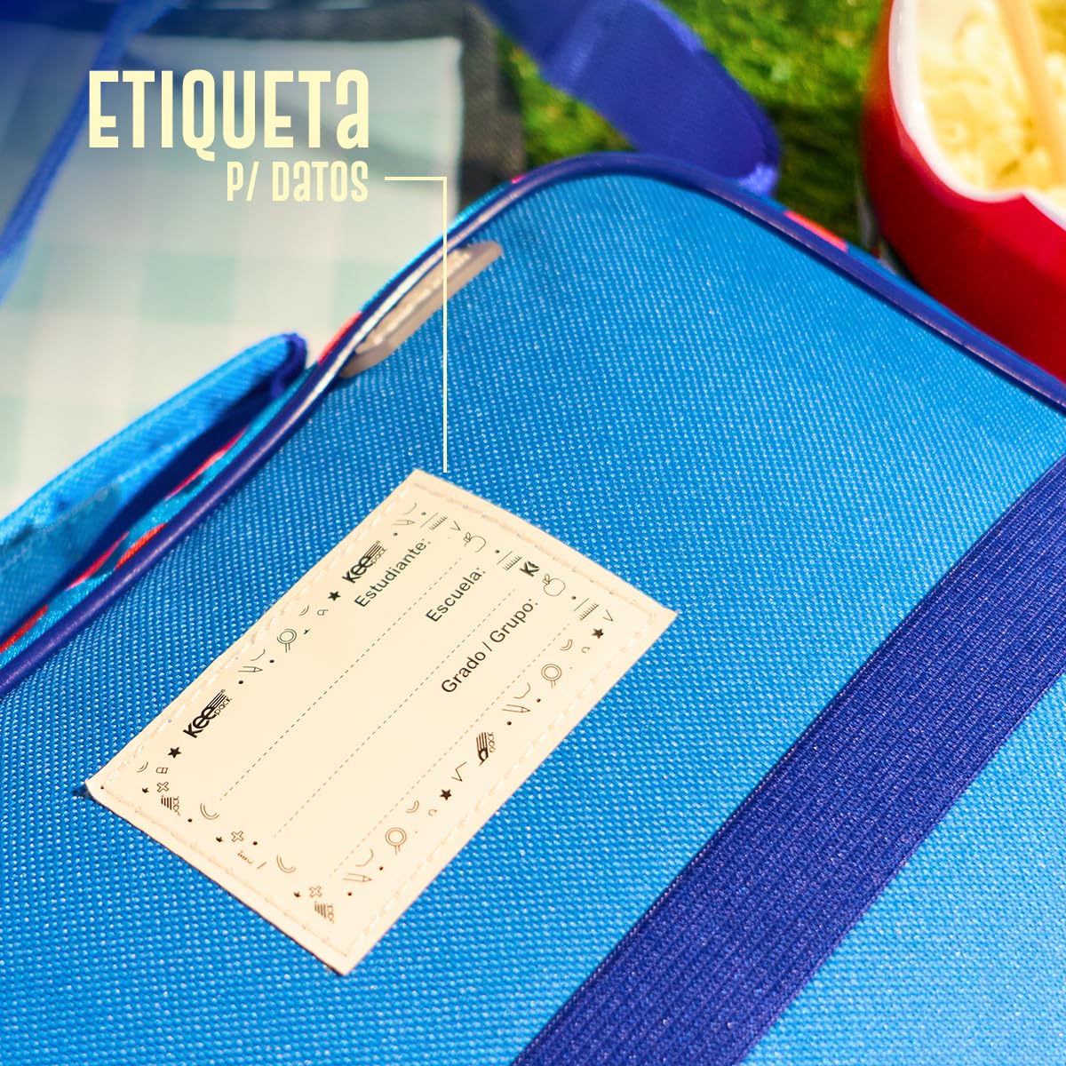 Pokémon Lonchera Térmica Keepack Escolar, Bolsa de Almuerzo Resistente para Niños y Uso Diario Infantil