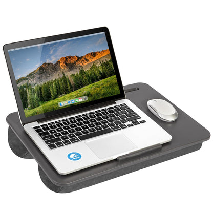 LapGear Original Mesa para Laptop Grande 18x13 Pulgadas - Unidad individual - Gris antracita