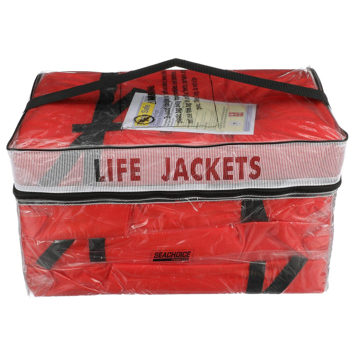 Seachoice Type II - Dispositivo Universal de flotación Personal, Paquete de 4, con Bolsa de Almacenamiento
