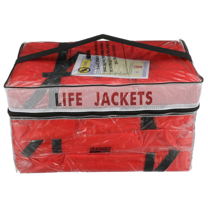 Seachoice Type II - Dispositivo Universal de flotación Personal, Paquete de 4, con Bolsa de Almacenamiento