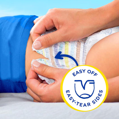 Pampers - Pantalones de natación desechables Splashers, grandes (> 31 libras), 17 unidades