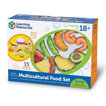 Learning Resources Juego New Sprouts Multicultural Food Set