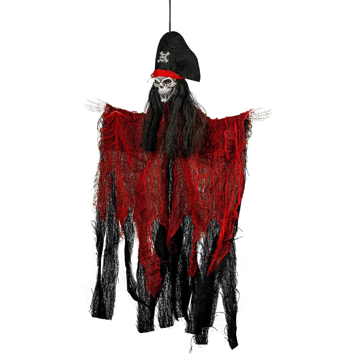REV Espectro Pirata Decorativo, Decoración de Halloween para Temáticas Náuticas, Casas del Terror o Escenarios Fantasmales