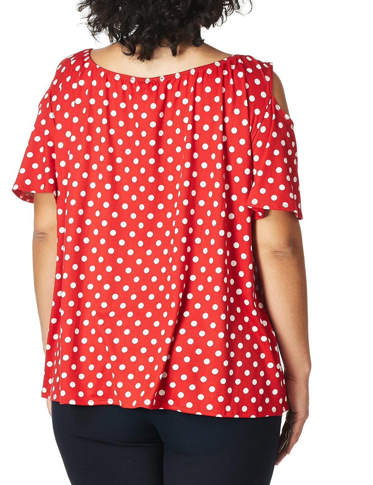 Star Vixen Camiseta Campesina de Manga Corta con Hombros Descubiertos para Mujer