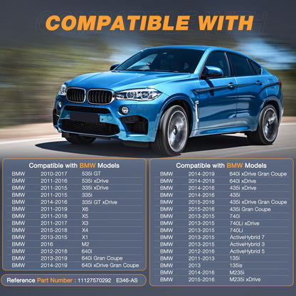 Nilight N55 - Juego de juntas de tapa de válvula para BMW 135i 335i 435i 535i 640i 740i 2011 2012 2013 2014 2015 2016 2017 2018 2019, para ActiveHybrid 2012-2019 16, XXXXX1 X3 X4 X5 X6 2011-2019, 3.0L