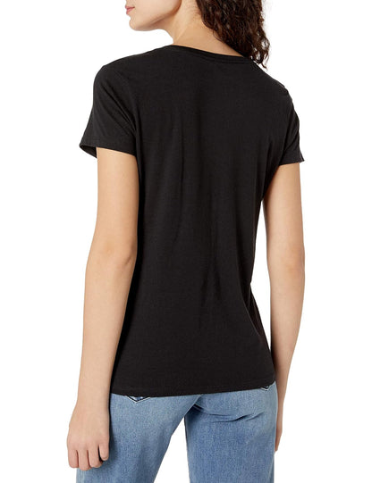 Hanes Hanes Women’s Short Sleeve Graphic V-Neck tee (Multiple Graphics Available) Camiseta Mujer