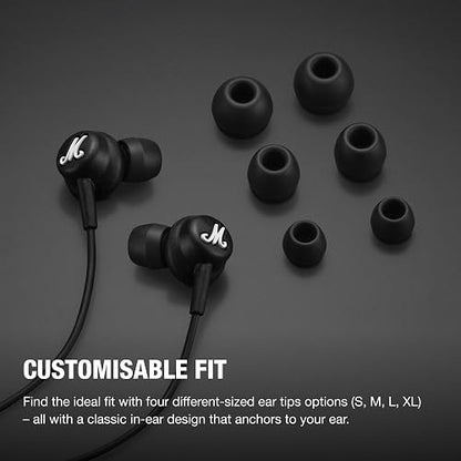 Marshall Mode USB-C Audífonos Alámbricos - Negro/Latón
