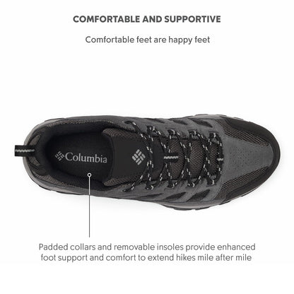 Columbia Newton RidgeTM Plus Ii, Suede, Impermeables, Anchos Zapatos para senderimo para Hombre