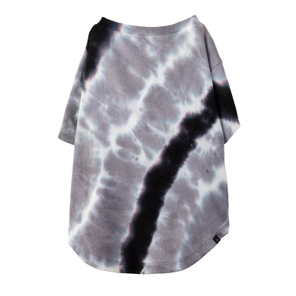 Pet Passion Toby II – La Playera Perfecta, Paquete de 3 Camisetas de Manga Corta para Mascotas, 100% algodón orgánico, Ropa para Perros pequeños, medianos y Grandes, teñido Anudado de Arena Negra, M