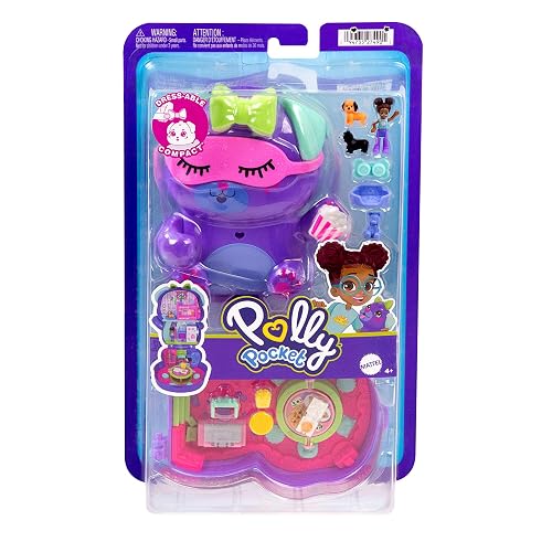 Polly Pocket Set de Juego Mundo de Compactos de Polly para niñas de 4 años en adelante