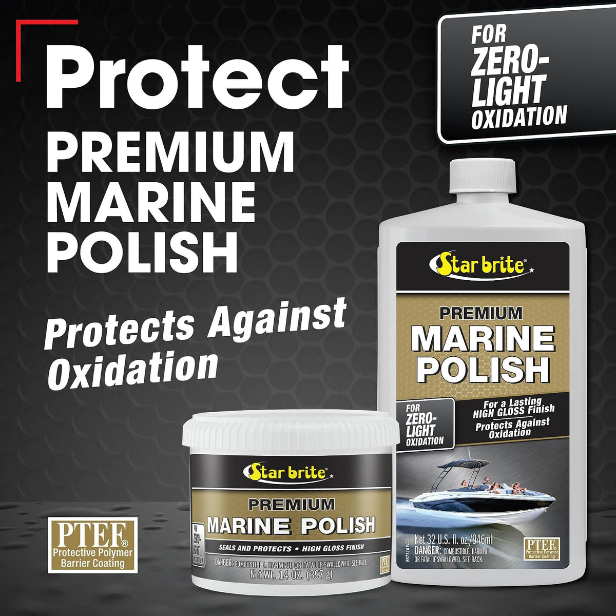 STAR BRITE Premium Marine Polish with PTEF