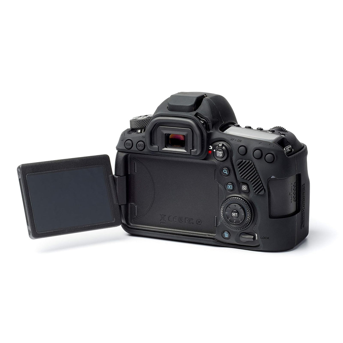 EasyCover Funda Protectora Compatible para Canon 6D Mark II, Color Black