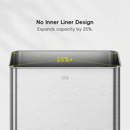 EKO Mirage X Bote de Basura para Cocina 80 L con Sensor