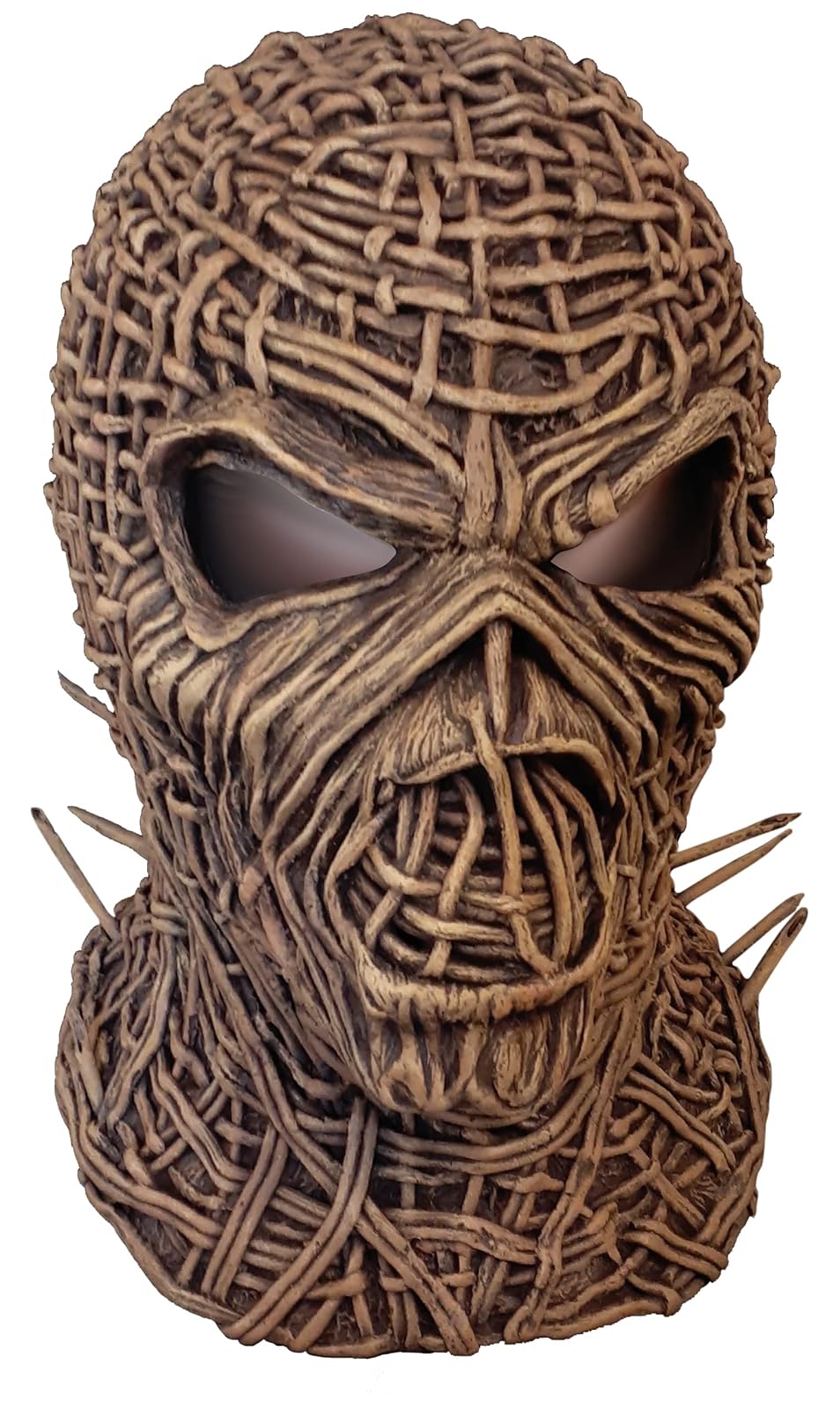 REV Máscara Original de Eddie de Cancion The Wicker Man, Iron Maiden, Máscaras Oficiales, Ideal para Disfraz de Halloween o Colección