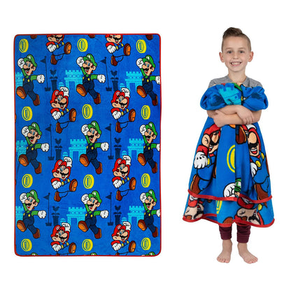 Franco Manta de Felpa Patrulla Canina para Niños - 62 in x 90 in - Mario