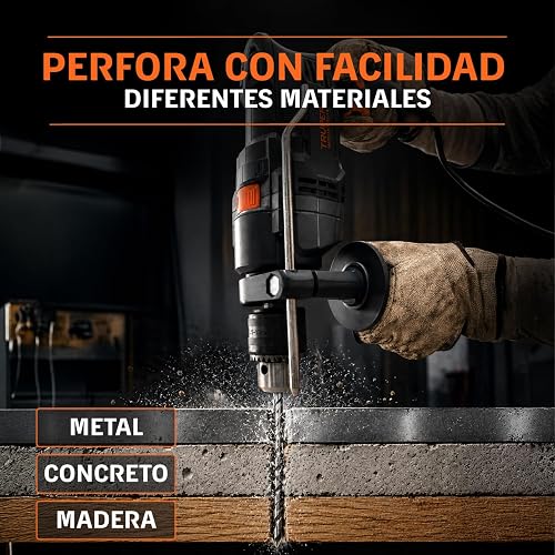 Truper Industrial ROTO-1/2N9, Rotomartillo/destornillador 1/2", 800W