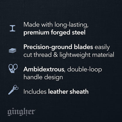 Gingher 3.5 Inch Stork Embroidery Scissors (01-005280)