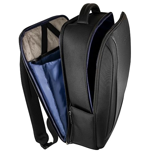 PERFECT CHOICE Mochila ejecutiva para laptop 15.6-17 acabados tipo piel Elit