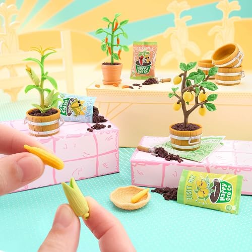 MINIVERSE, Figuras Miniatura, Set de Plantas y Flores, Miniverse Make It Mini Nature Serie 3, Cápsula Misteriosa