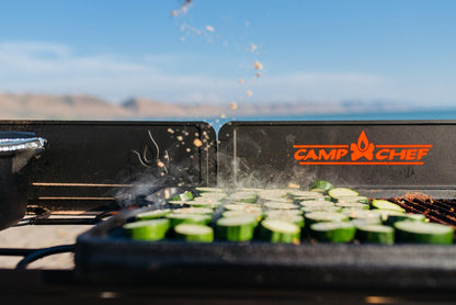 Camp Chef CGG24B Parrilla y Plancha de Hierro Fundido