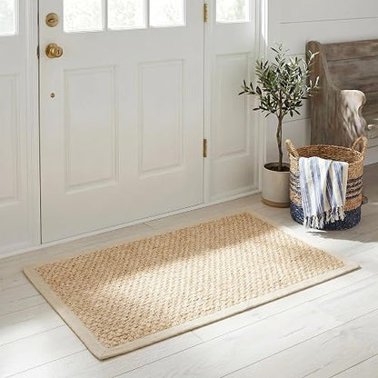 Safavieh, Alfombra Sisal Natural Fiber Collection, NF525A-2, Crema, 60.96 cm x 91.44 cm