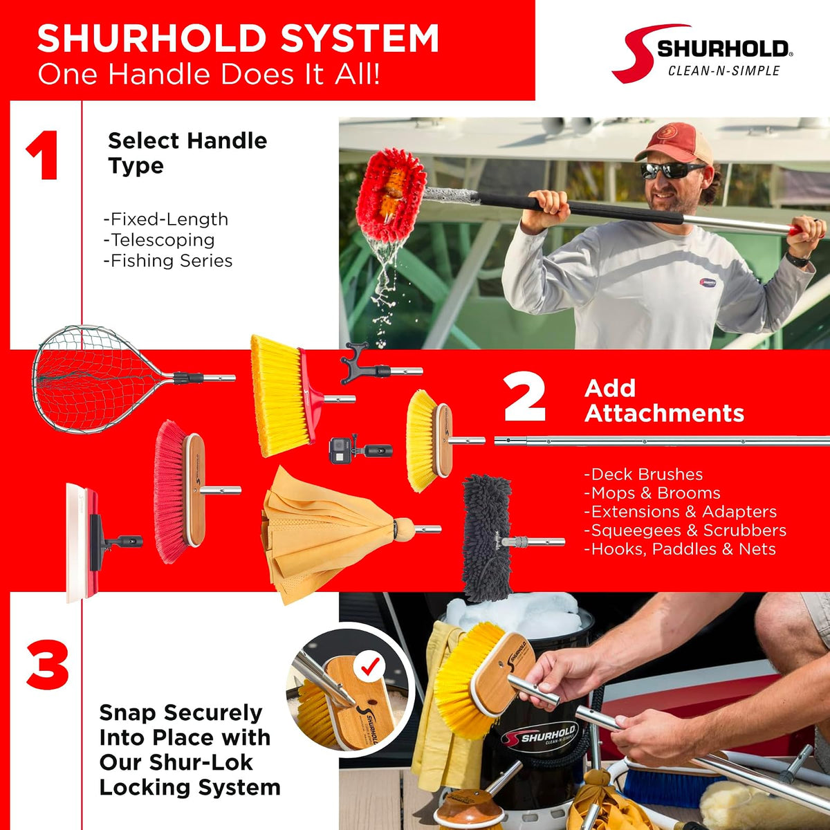 Shurhold Adaptador roscado 101