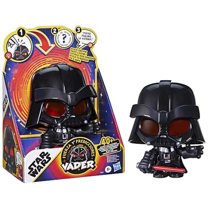 Star Wars Force N Telling Vader - Figura de acción de Darth Vader electrónica Que predice el Futuro con más de 40 respuestas para niños y niñas a Partir de 4 años