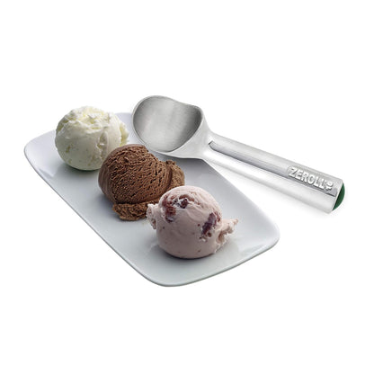 Zeroll 1016 - Cuchara para helado con mango conductor de calor relleno de líquido único, diseño sencillo de una pieza, aluminio de fácil liberación, 32 cucharas por galón, fabricado en Estados Unidos