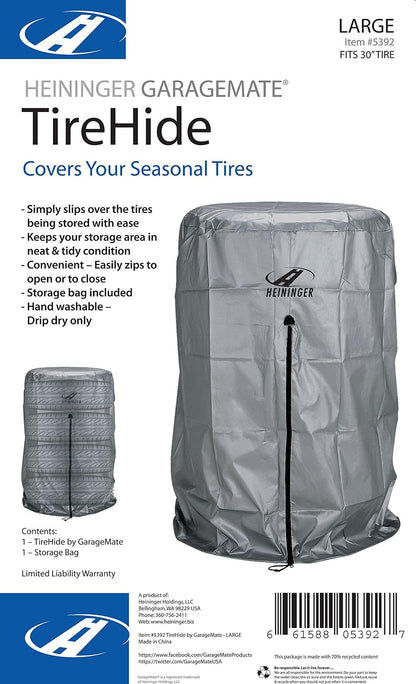 Heininger 5392 Large GarageMate TireHide (Fits up to 30" Tires)