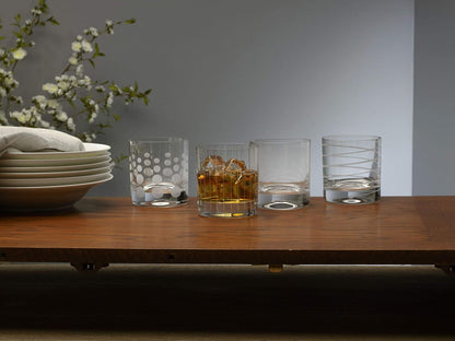 Mikasa, Double Old Fashioned Glass, Clear