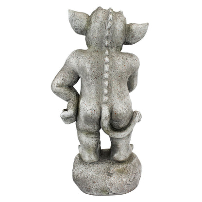 Design Toscano Plato The Ponderer - Estatua de gárgola