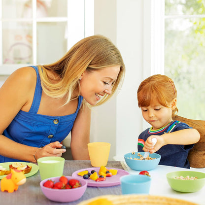 Munchkin® - Juego de 16 suministros de alimentación para bebés y niños pequeños, incluye platos, cuencos, tazas y utensilios