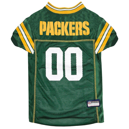 Pets First Jersey NFL para Perro y Gato, con Licencia Oficial - Green Bay Packers - X-Grande