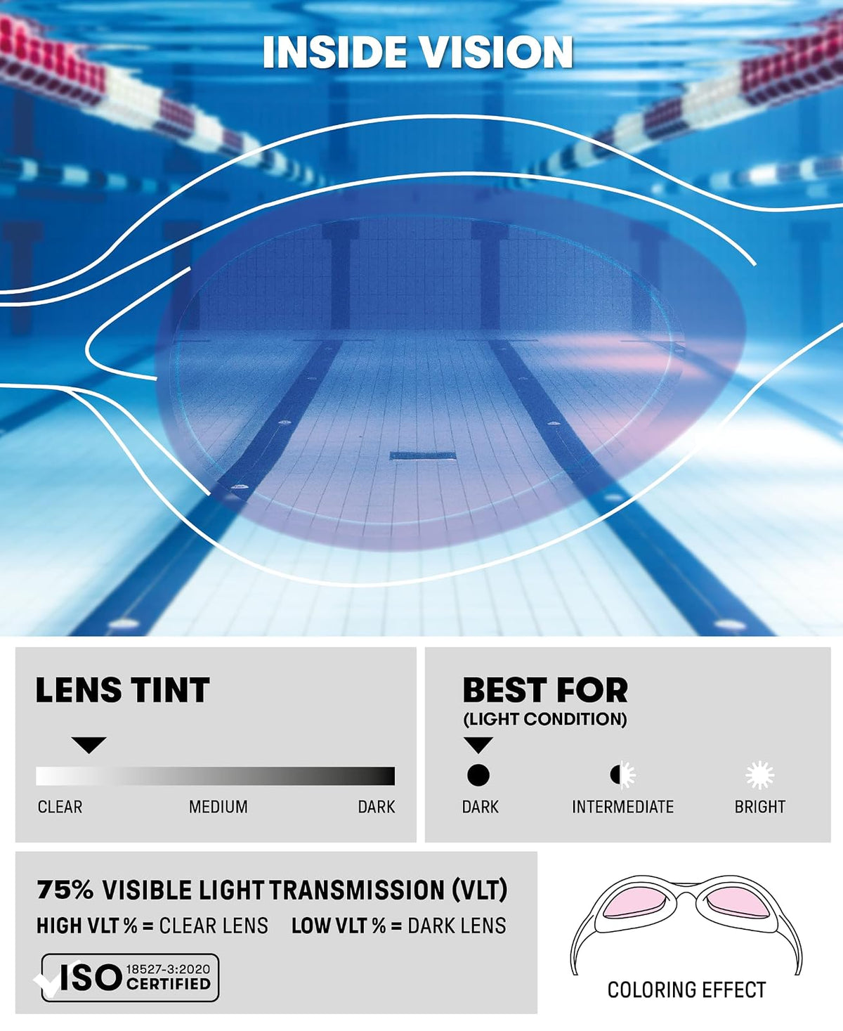 Arena Spider Youth, Child, and Adult Swim Goggles