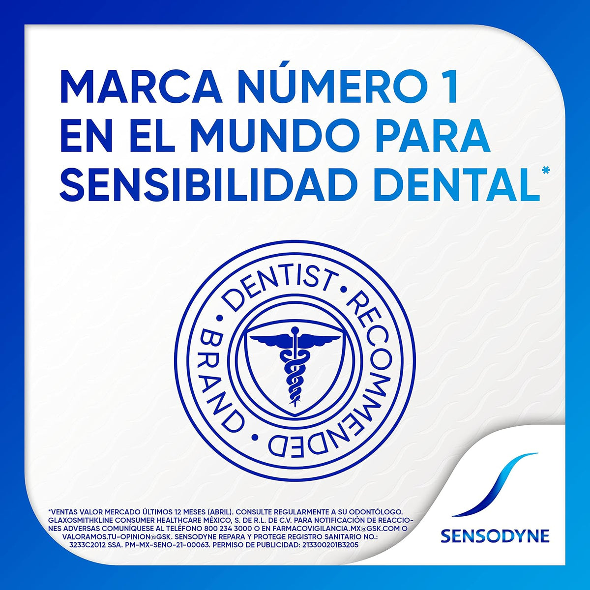 Sensodyne Repara & Protege Pasta Dental para dientes sensibles, 100g (Paquete de 2)