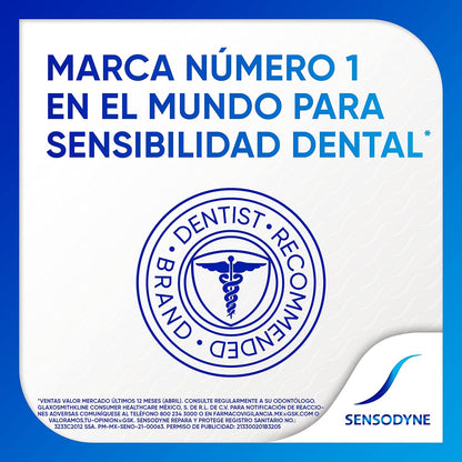 Sensodyne Repara & Protege Pasta Dental para dientes sensibles, 100g (Paquete de 2)