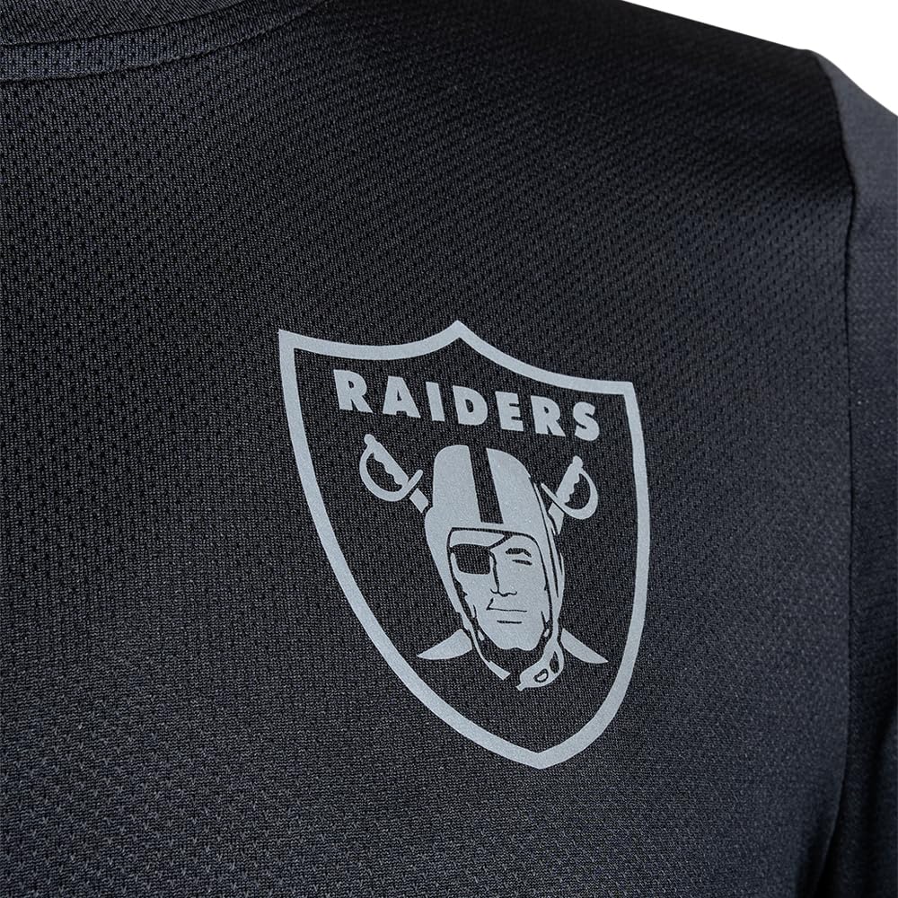 NFL Playera Deportiva Las Vegas Raiders Negro para Hombre