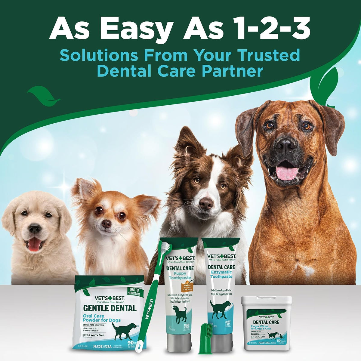 Vet's Best, Pasta dental apra mascota, 3.5 OZ/103 ml