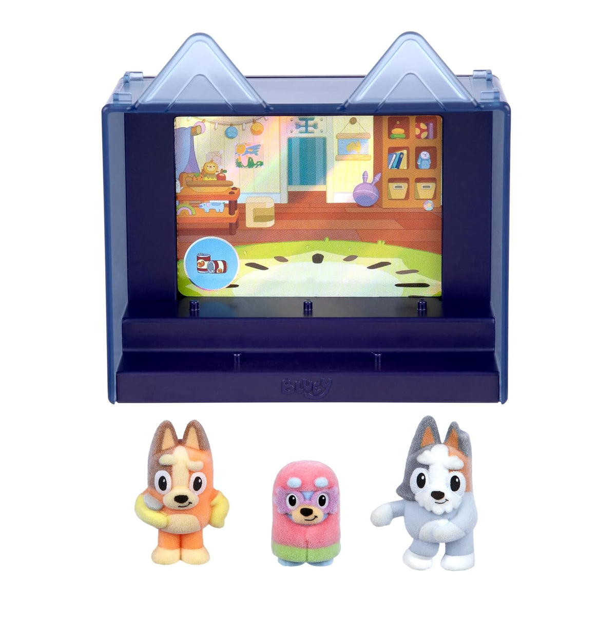 Bluey Fuzzies, Paquete de Episodio Coleccionable - Suave y flocado