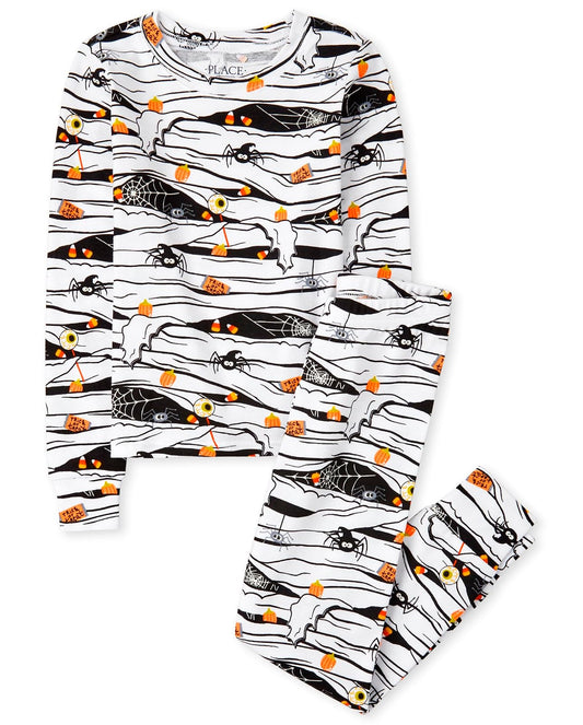 The Children's Place The Children's Place Pijamas Unisex de algodón a Juego con diseño de mamá Brillante y Ajuste cómodo para niños Juego de Pijama Niños Unisex