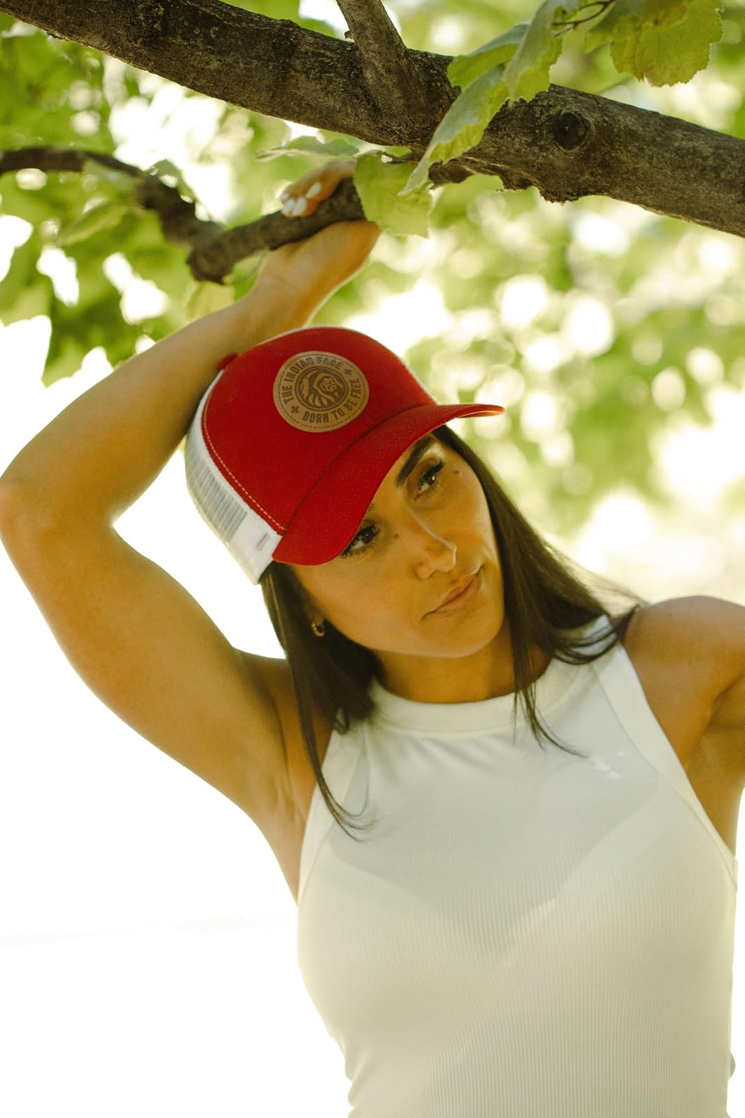 The Indian Face Born to be Free Gorro Unisex Adulto