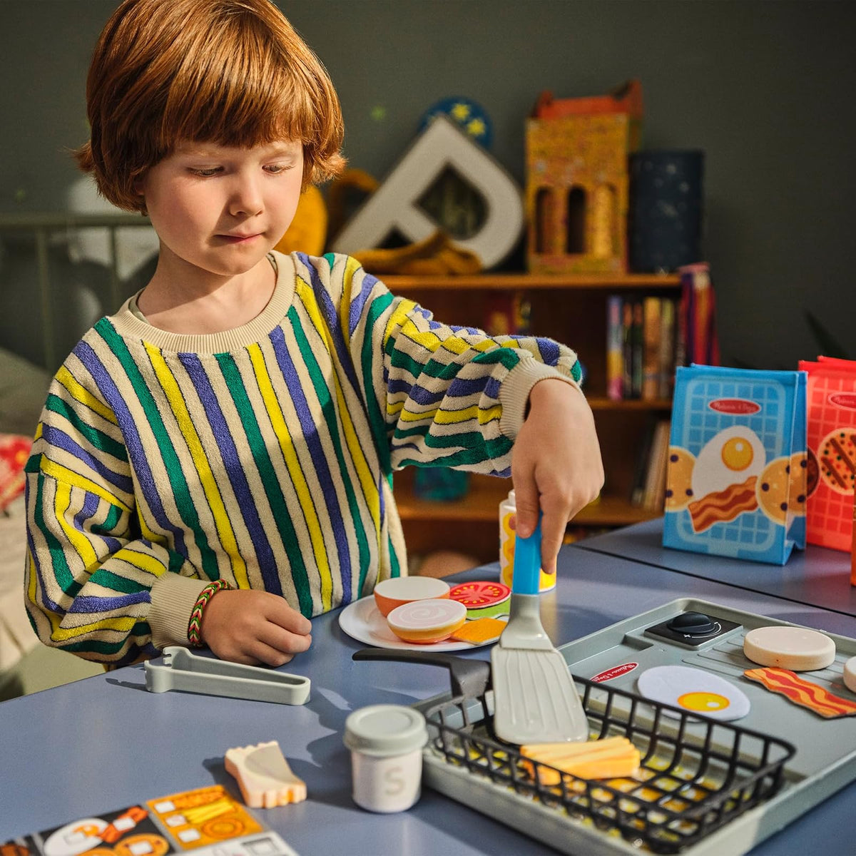 Melissa & Doug Water Wow! Set de Juego de Cocina: Juego de Comida de Juguete Que Cambia de Color, 27 Piezas - 6074893 - Manualidades Niños - Regalo Niño 3 años + - Accesorios Cocinita Infantil