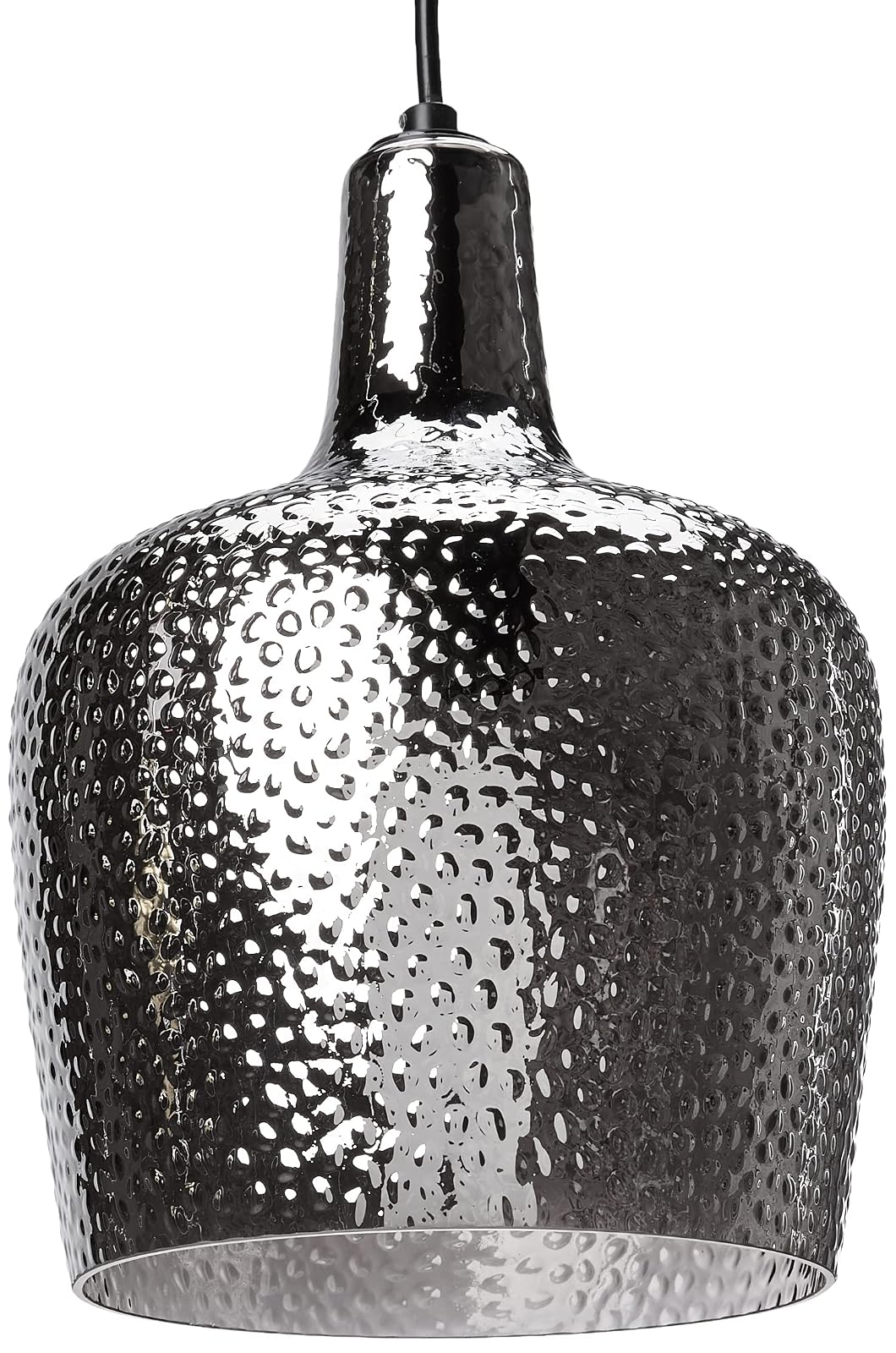 Tecnolite Lámpara Colgante de Cristal 1.26 m de Altura, Potencia Máx. 60 W, 1 Base E27, No incluye foco
