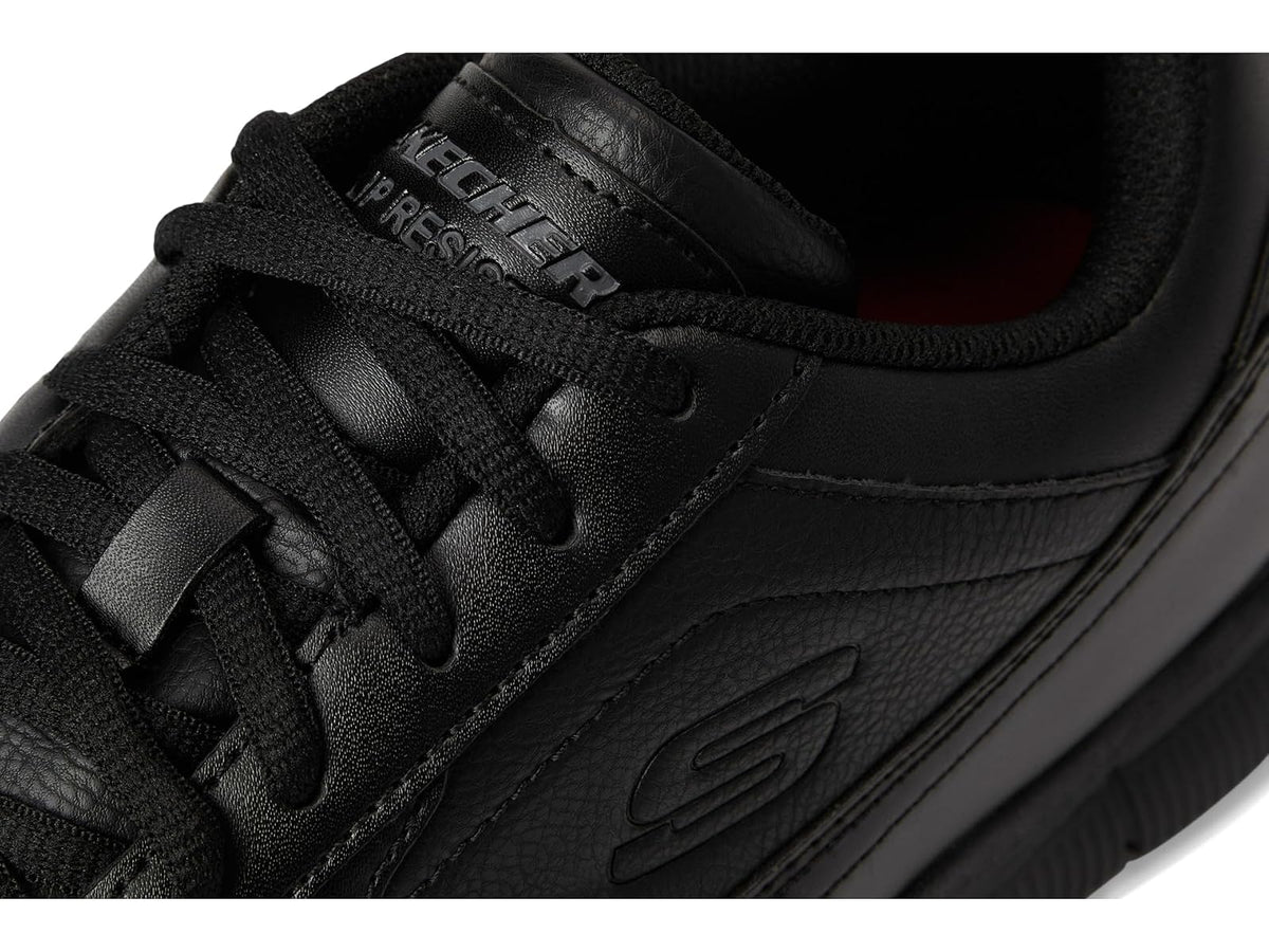 Skechers Nampa-wyola Zapatos para Servicio de Alimentos para Mujer | Trabajo, antideslizante, peligro eléctrico, ajuste relajado, espuma viscoelástica