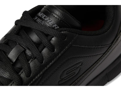 Skechers Nampa-wyola Zapatos para Servicio de Alimentos para Mujer | Trabajo, antideslizante, peligro eléctrico, ajuste relajado, espuma viscoelástica