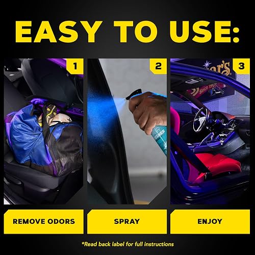 Meguiar's G250608 Air Re-Fresher Eliminador de Olores Aerosol, 8 onzas
