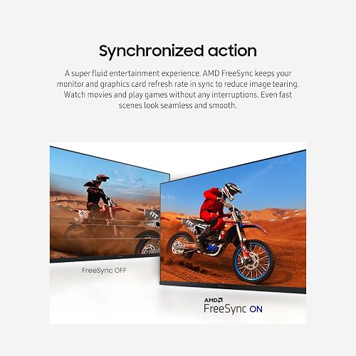 Samsung - Monitor Plano de 32 Pulgadas, Serie S30B, 75 Hz, Pantalla sin Bordes, AMD FreeSync, Modo de Juego, Cuidado Ocular avanzado, HDMI y DisplayPort, LS32B304NWNXGO, 2024