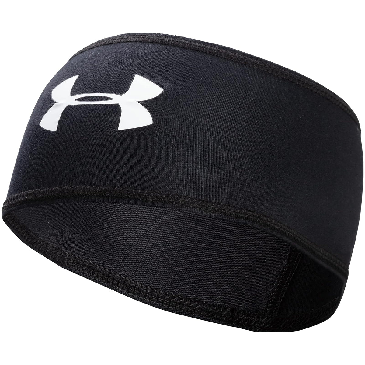 Under Armour - Protector de Cabeza de fútbol, Absorbe la Humedad, Mantiene el Sudor Fuera de los Ojos - Negro -