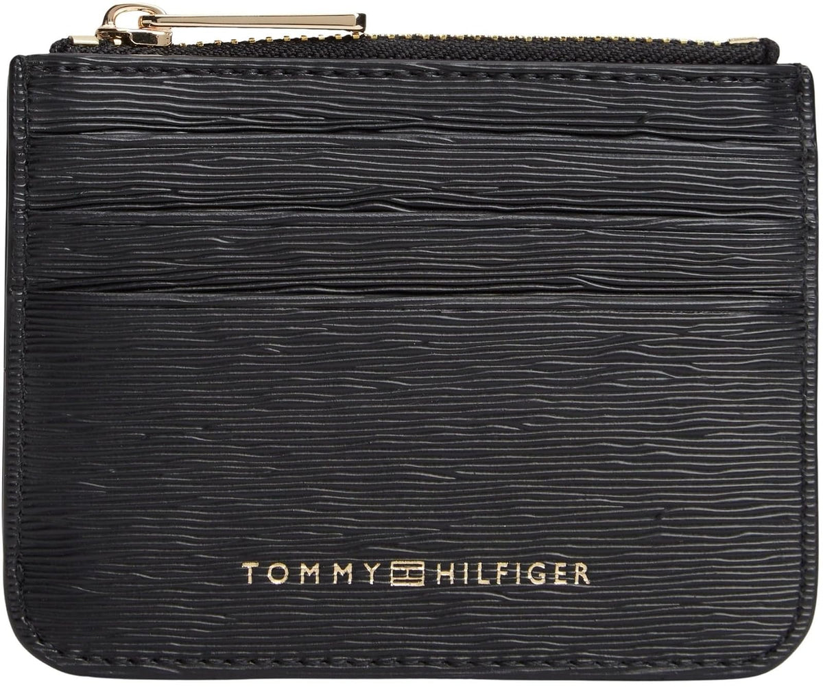 Tommy Hilfiger Cartera Cardholder para Mujer, Negro